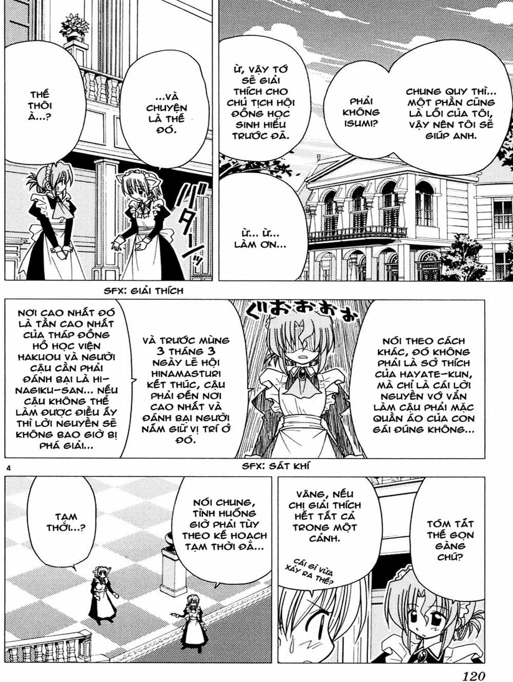 Truyện Tranh Chàng Quản Gia - Hayate No Gotoku trang 4