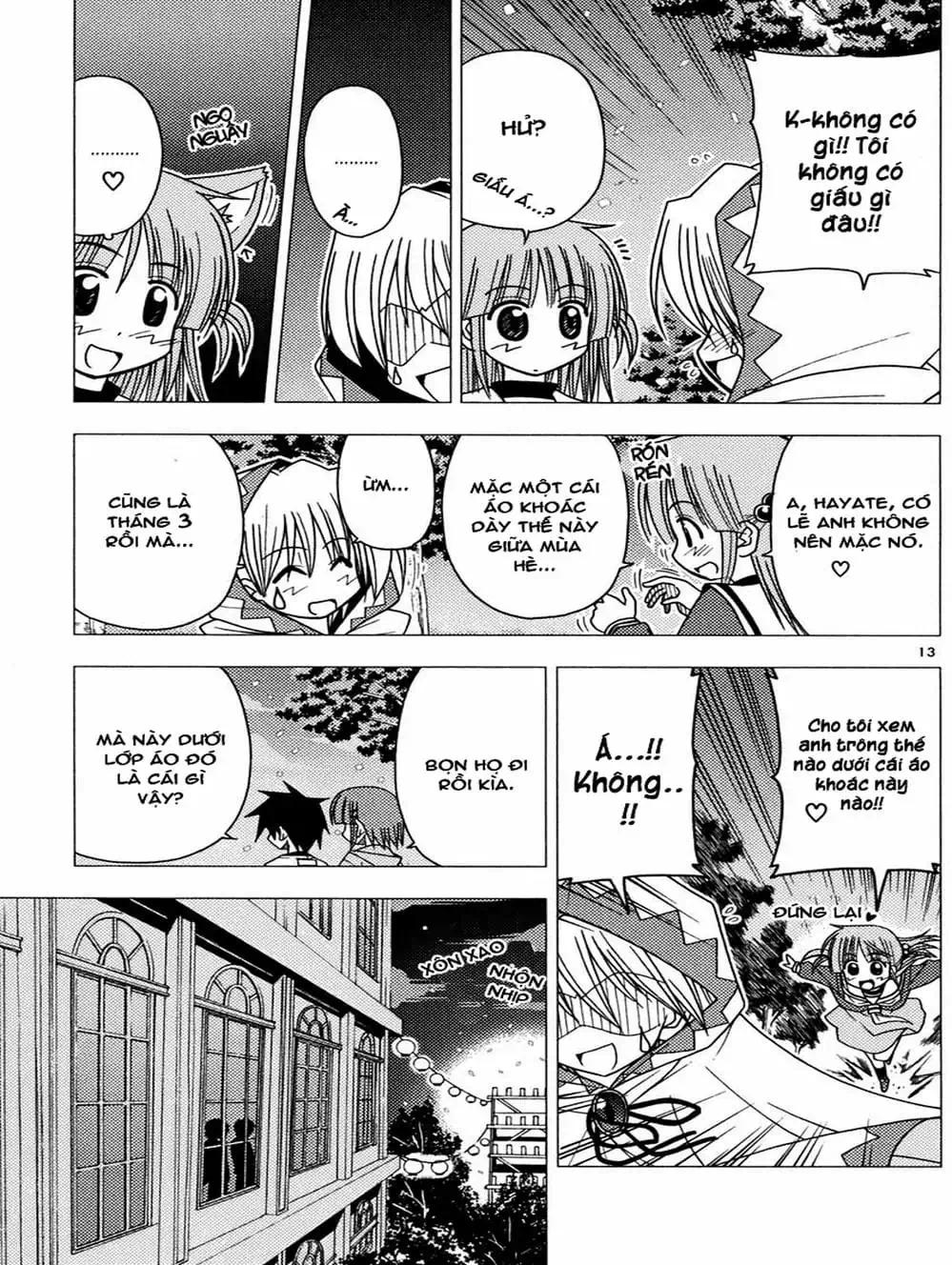 Truyện Tranh Chàng Quản Gia - Hayate No Gotoku trang 4