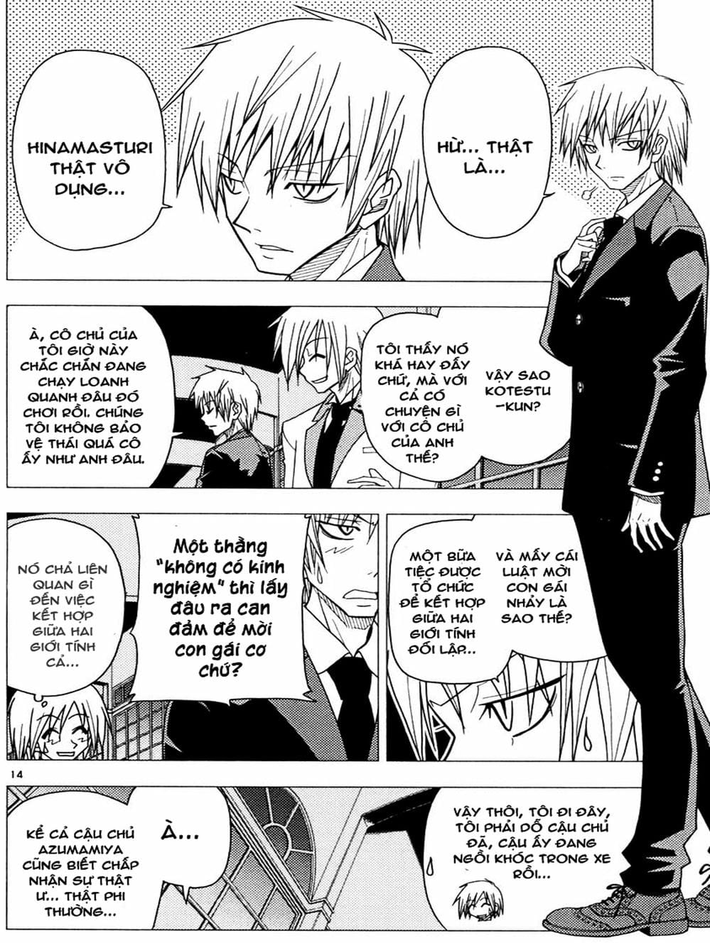 Truyện Tranh Chàng Quản Gia - Hayate No Gotoku trang 4