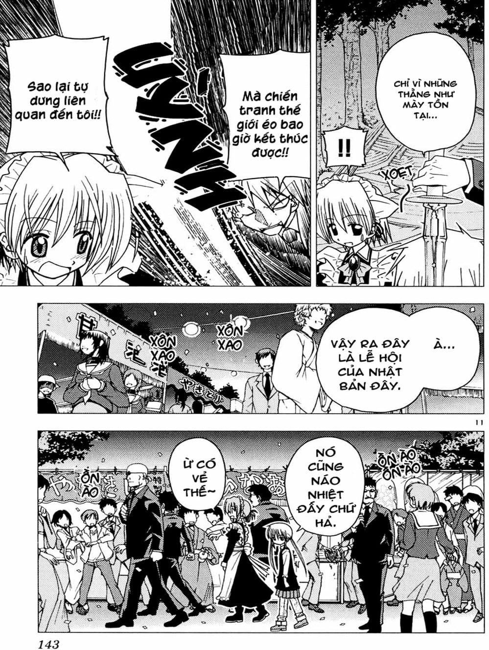 Truyện Tranh Chàng Quản Gia - Hayate No Gotoku trang 4