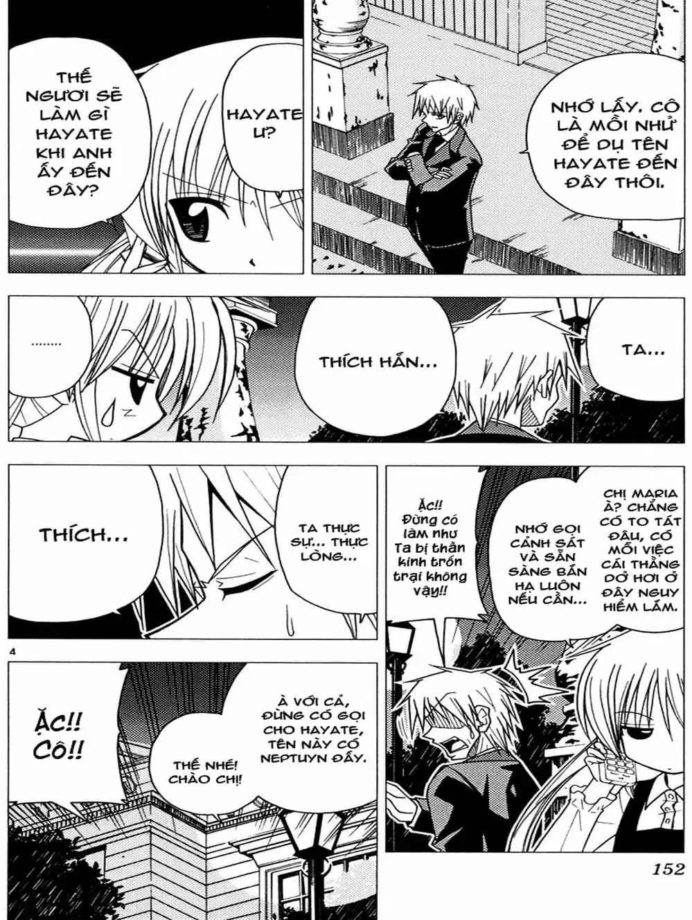 Truyện Tranh Chàng Quản Gia - Hayate No Gotoku trang 4