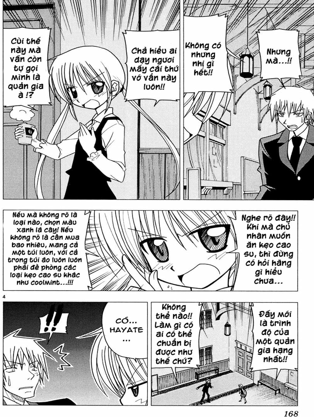 Truyện Tranh Chàng Quản Gia - Hayate No Gotoku trang 4