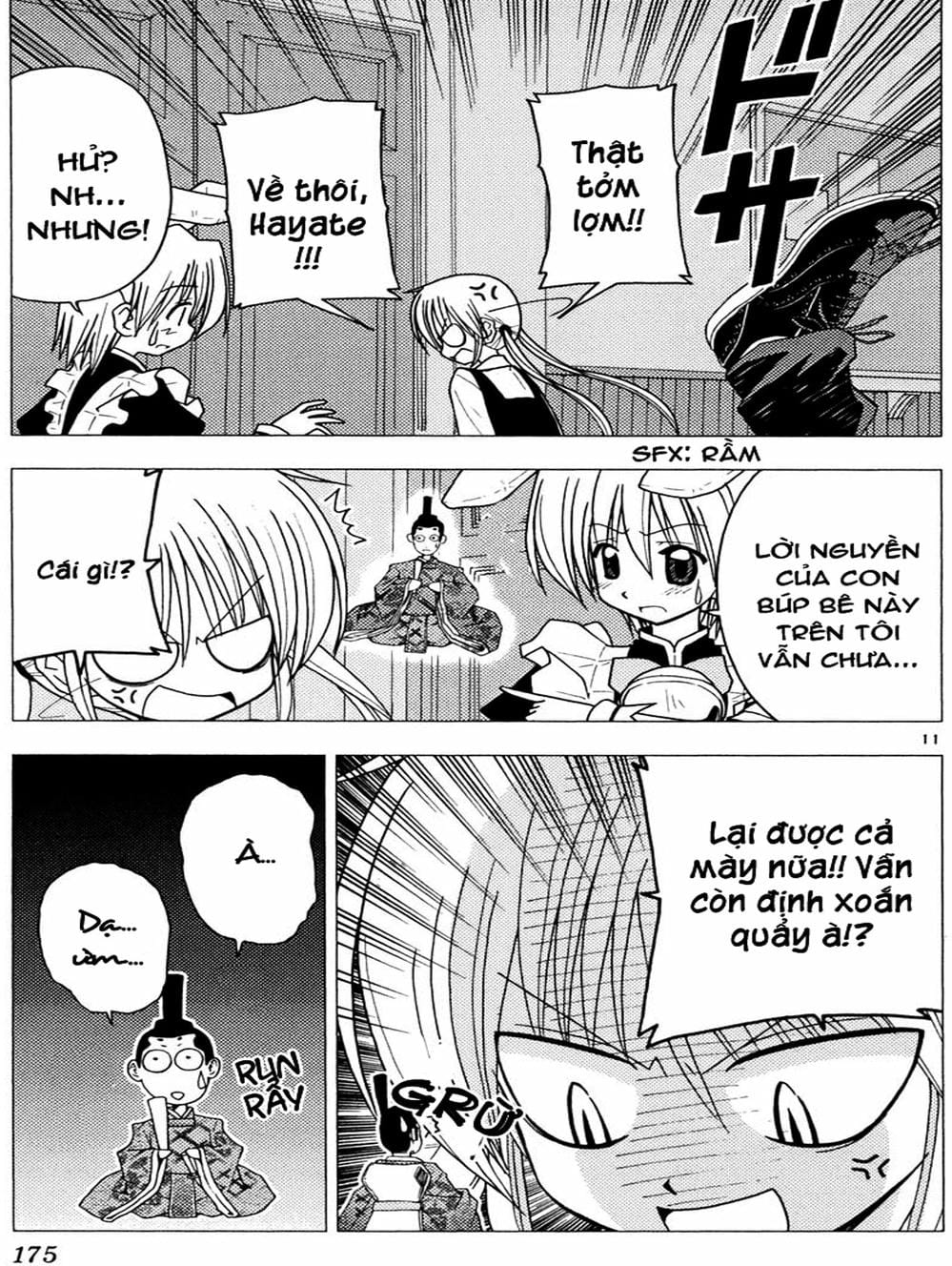 Truyện Tranh Chàng Quản Gia - Hayate No Gotoku trang 4