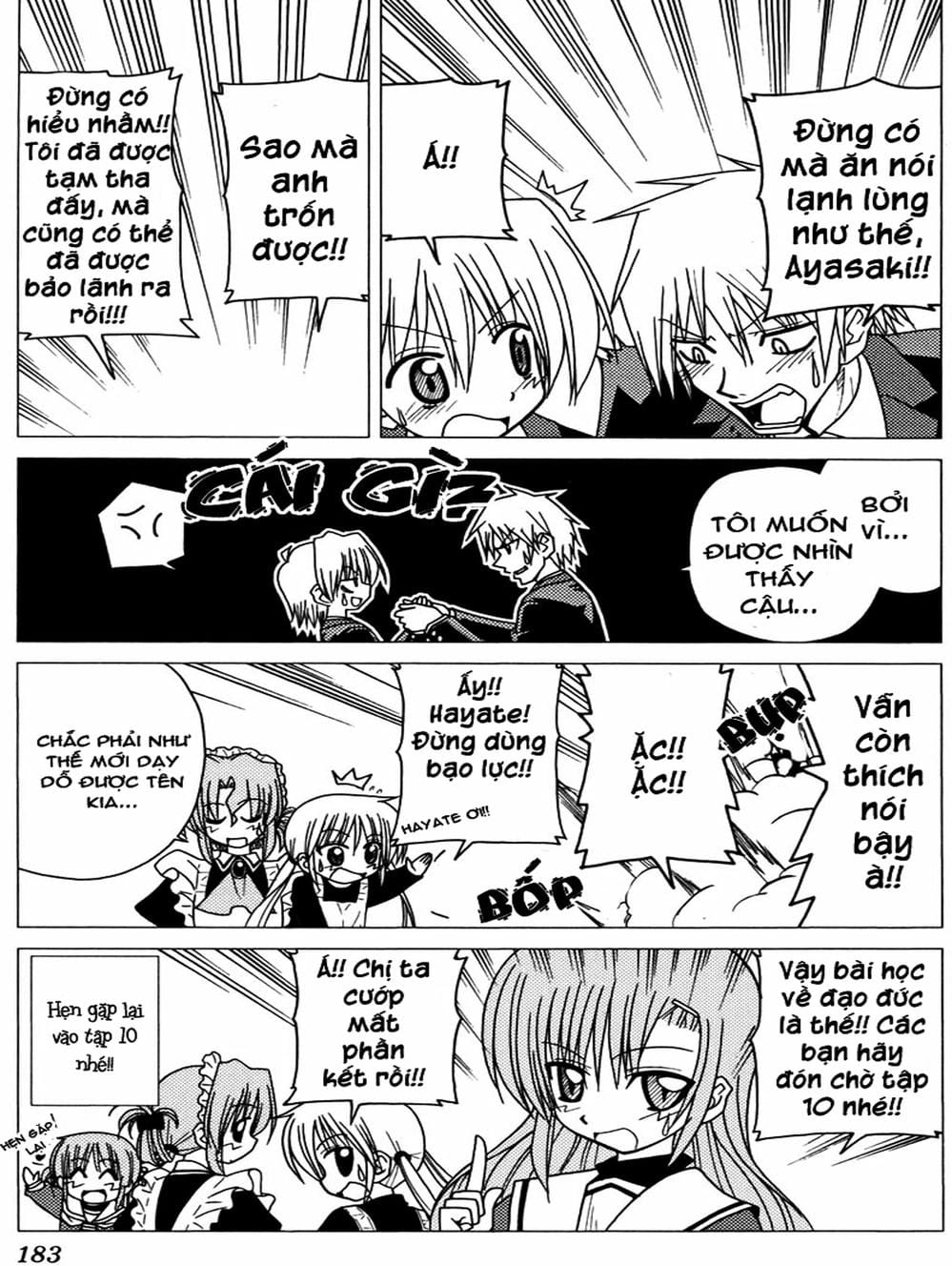 Truyện Tranh Chàng Quản Gia - Hayate No Gotoku trang 4