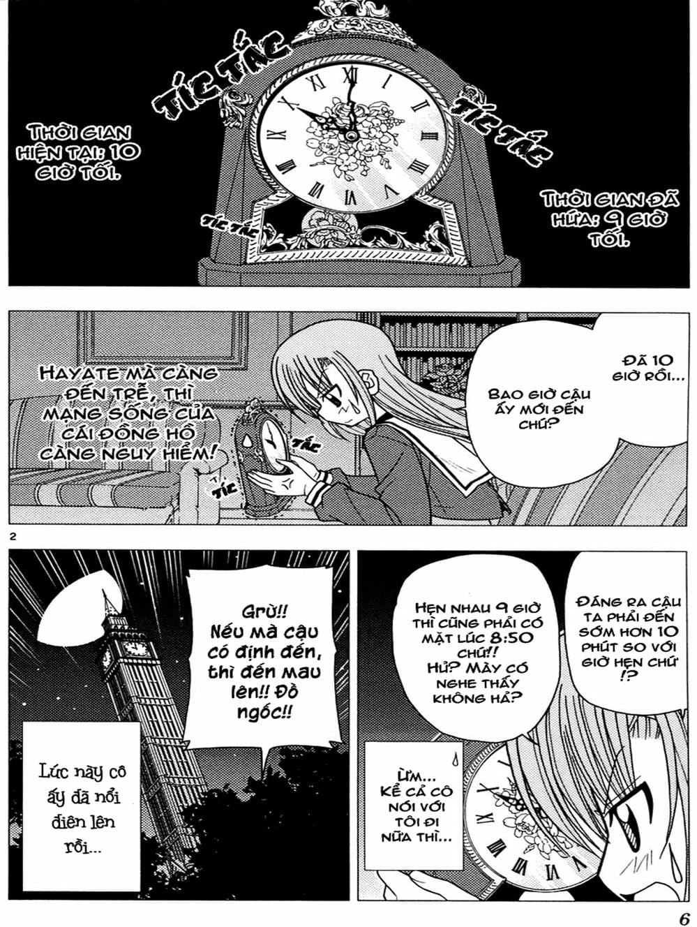 Truyện Tranh Chàng Quản Gia - Hayate No Gotoku trang 4