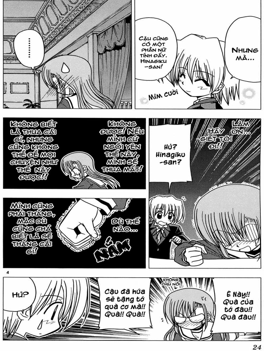 Truyện Tranh Chàng Quản Gia - Hayate No Gotoku trang 4