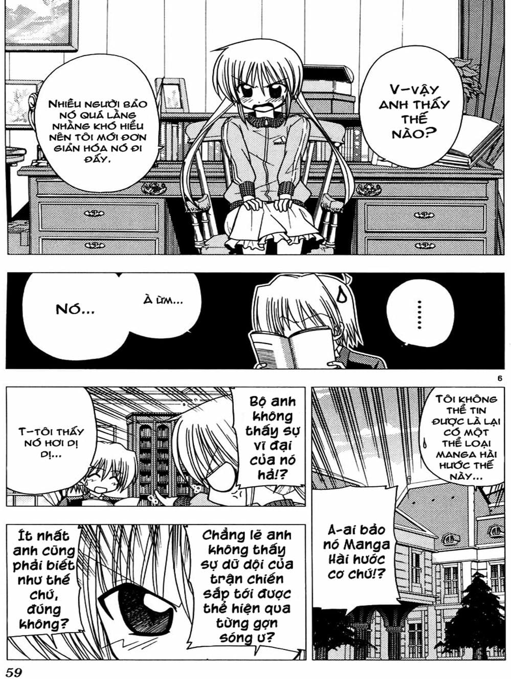 Truyện Tranh Chàng Quản Gia - Hayate No Gotoku trang 4