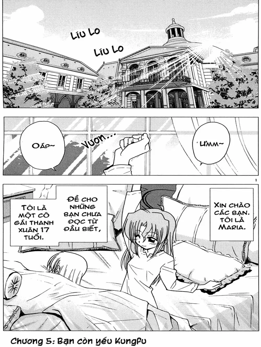 Truyện Tranh Chàng Quản Gia - Hayate No Gotoku trang 4