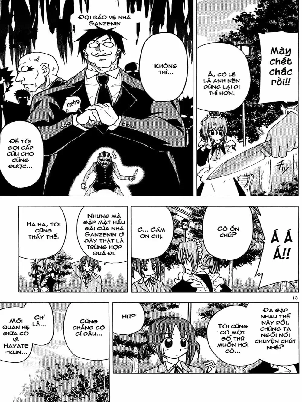 Truyện Tranh Chàng Quản Gia - Hayate No Gotoku trang 4