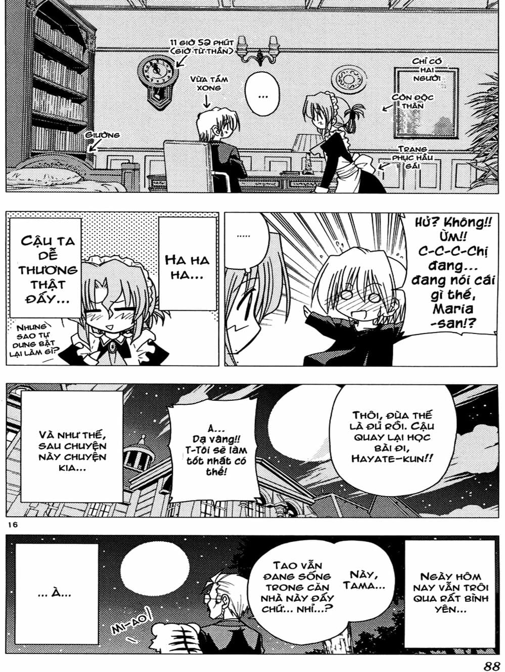 Truyện Tranh Chàng Quản Gia - Hayate No Gotoku trang 4