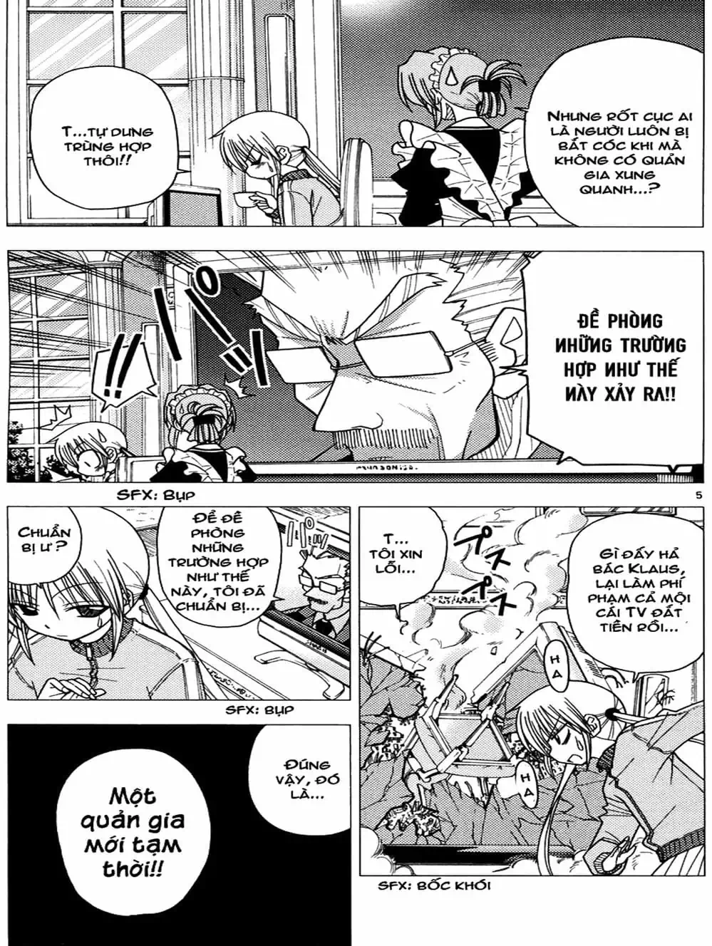 Truyện Tranh Chàng Quản Gia - Hayate No Gotoku trang 4