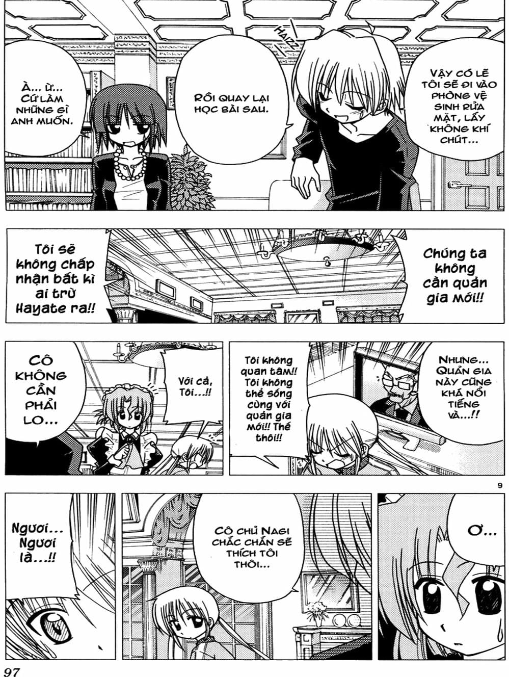 Truyện Tranh Chàng Quản Gia - Hayate No Gotoku trang 4