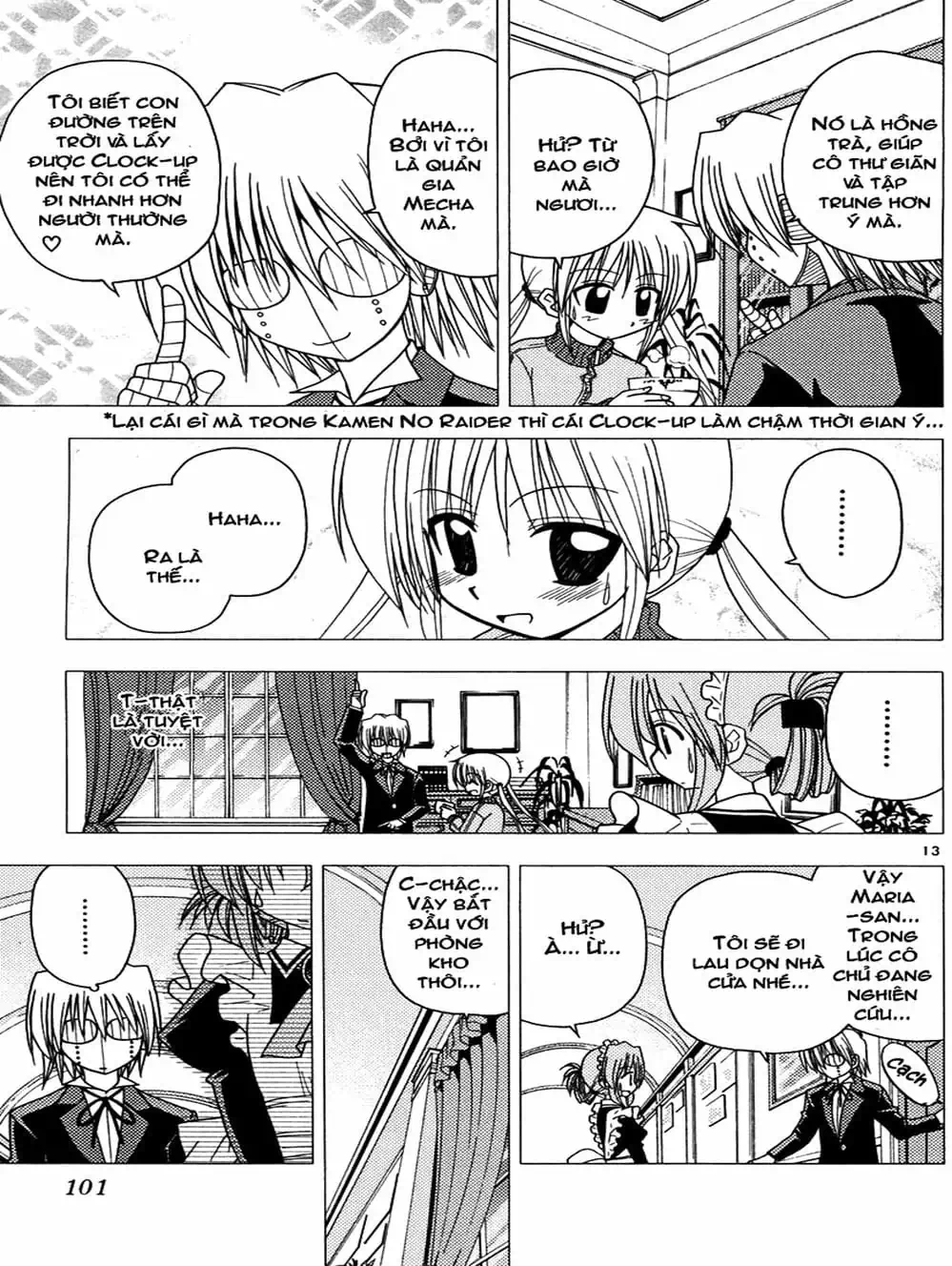 Truyện Tranh Chàng Quản Gia - Hayate No Gotoku trang 4