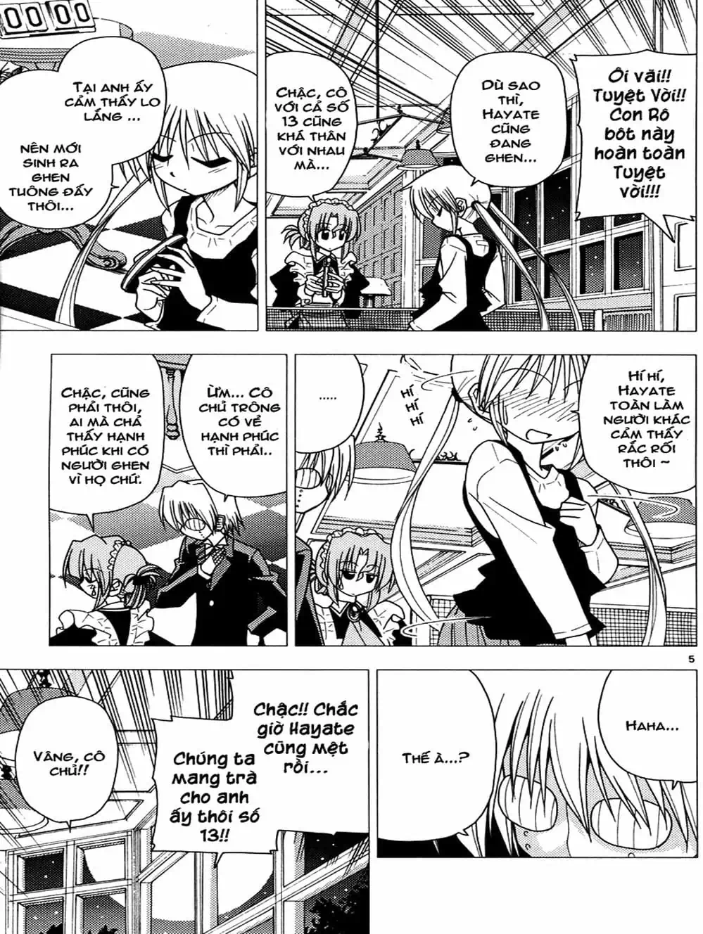 Truyện Tranh Chàng Quản Gia - Hayate No Gotoku trang 4