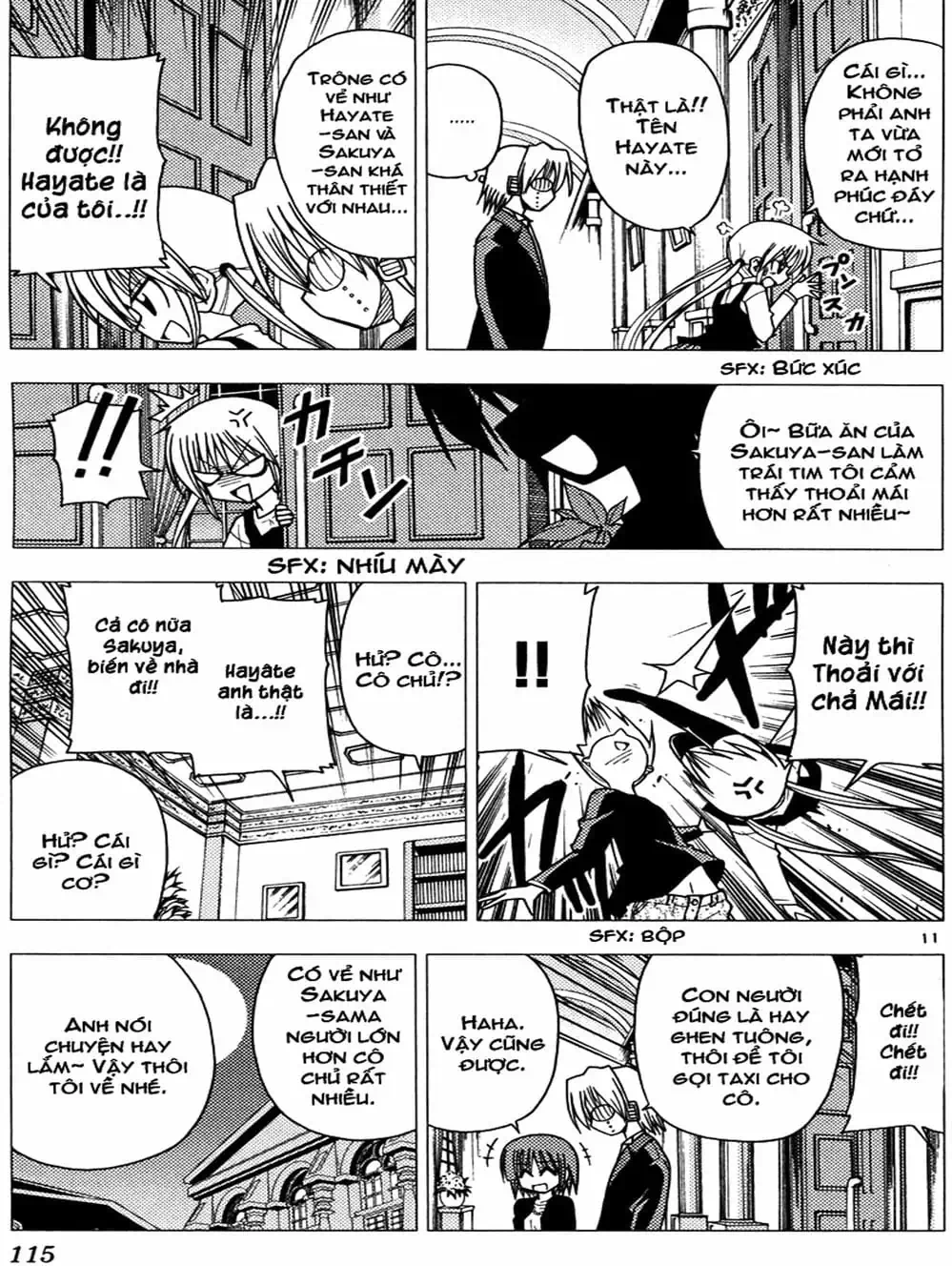 Truyện Tranh Chàng Quản Gia - Hayate No Gotoku trang 4