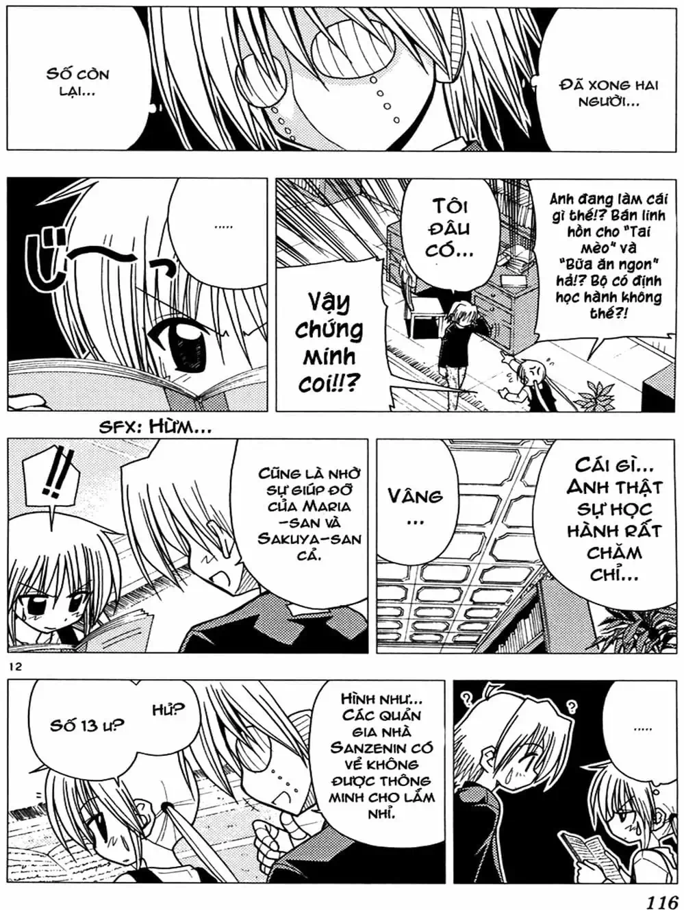 Truyện Tranh Chàng Quản Gia - Hayate No Gotoku trang 4