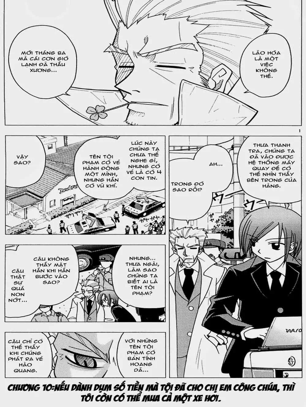 Truyện Tranh Chàng Quản Gia - Hayate No Gotoku trang 4