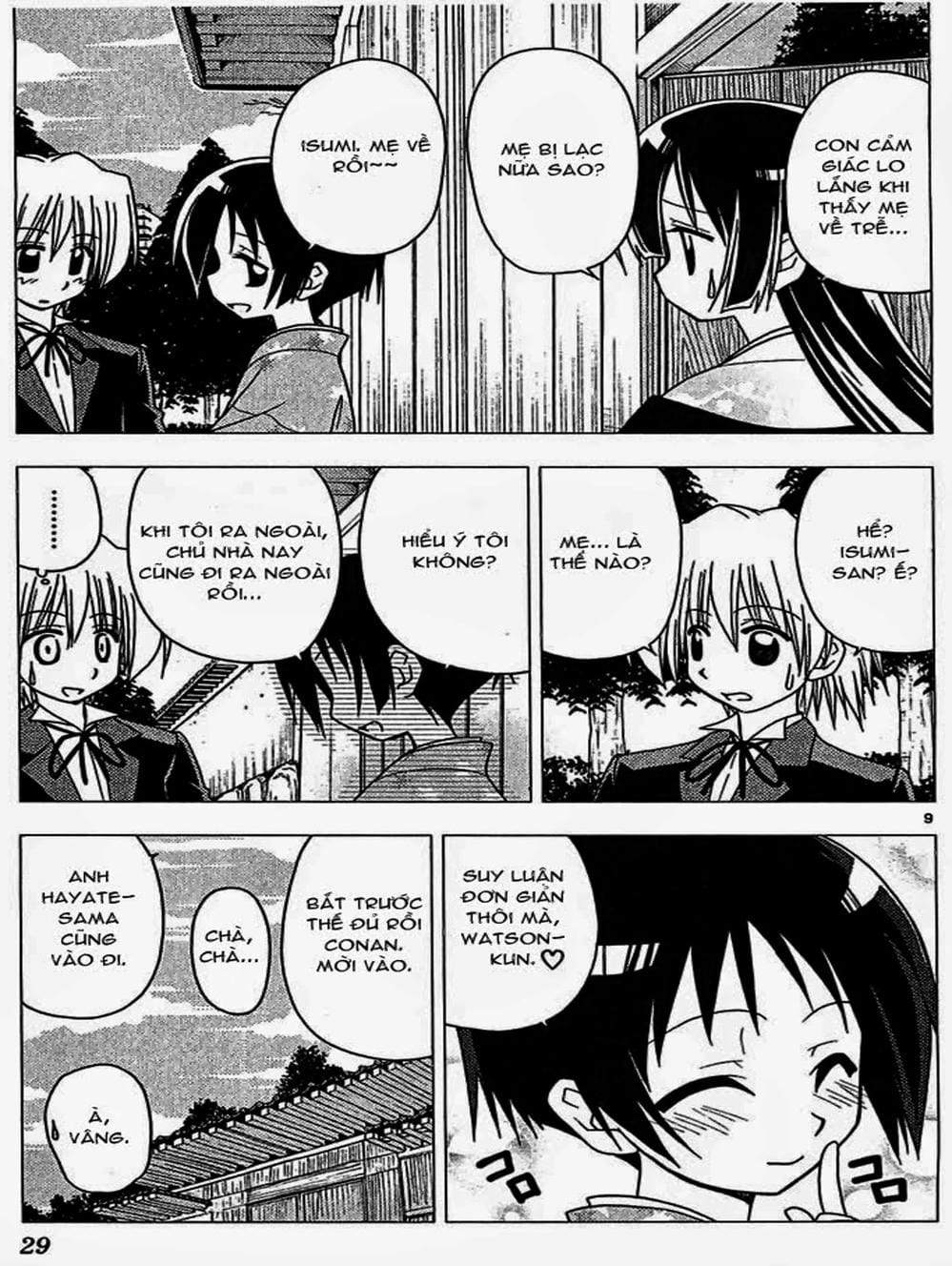 Truyện Tranh Chàng Quản Gia - Hayate No Gotoku trang 4