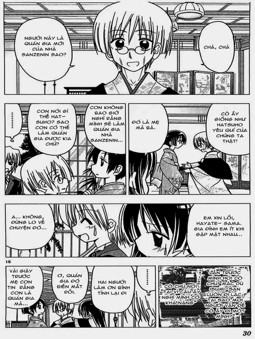 Truyện Tranh Chàng Quản Gia - Hayate No Gotoku trang 4