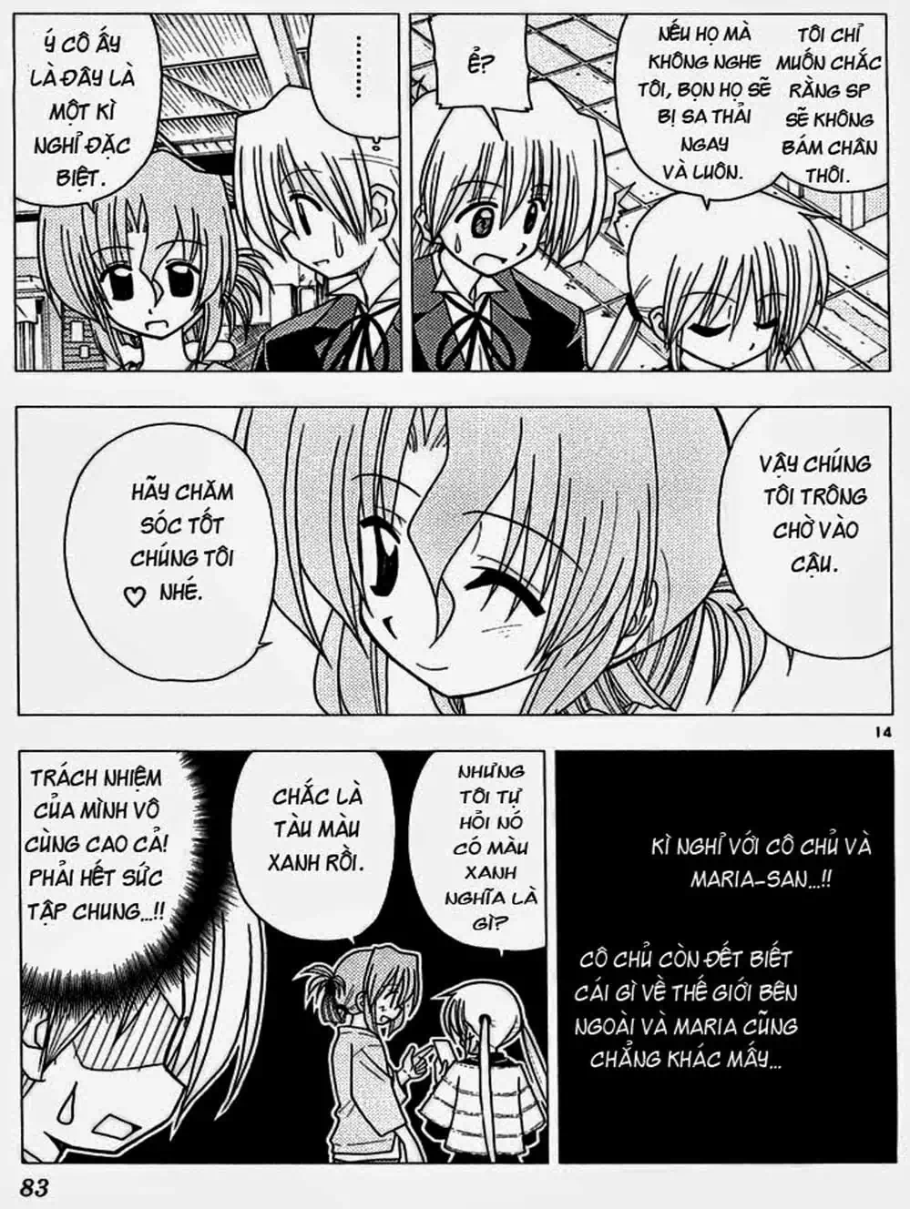 Truyện Tranh Chàng Quản Gia - Hayate No Gotoku trang 4