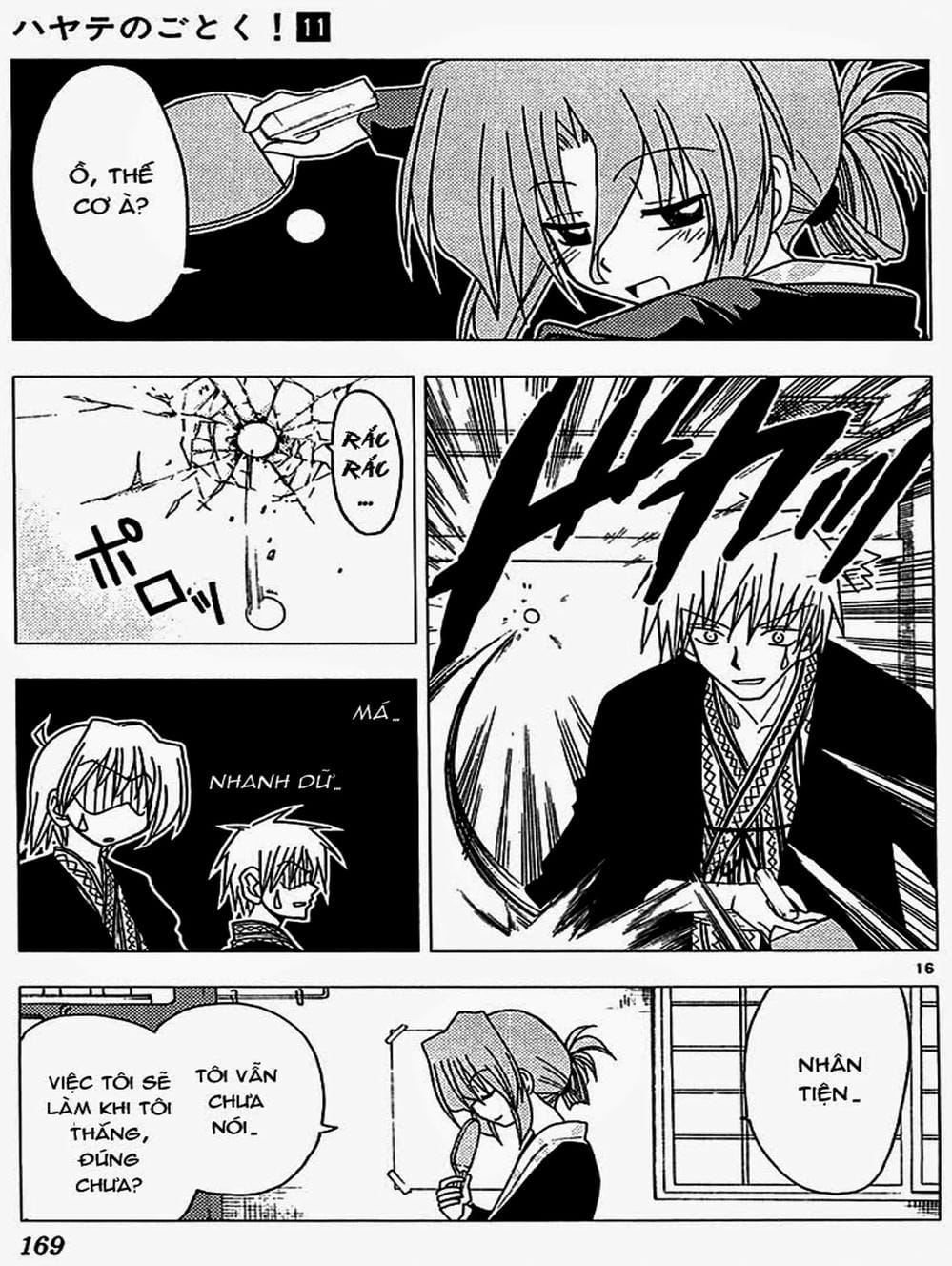 Truyện Tranh Chàng Quản Gia - Hayate No Gotoku trang 4