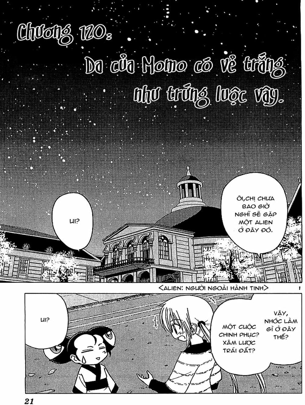 Truyện Tranh Chàng Quản Gia - Hayate No Gotoku trang 4