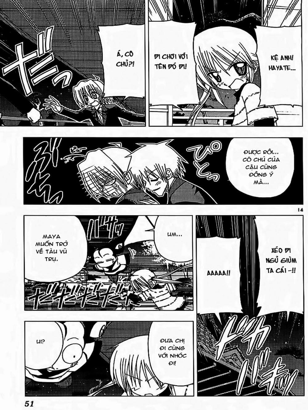 Truyện Tranh Chàng Quản Gia - Hayate No Gotoku trang 4