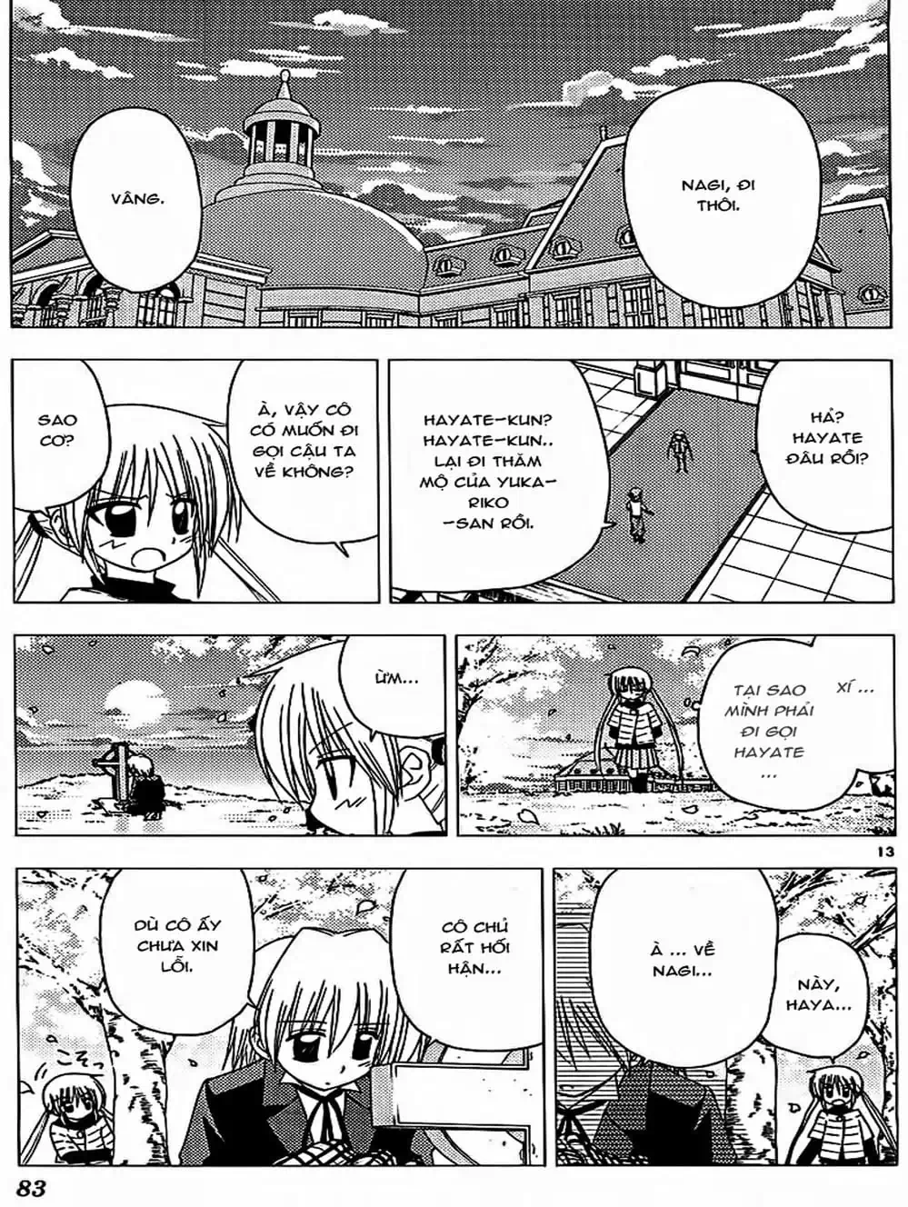 Truyện Tranh Chàng Quản Gia - Hayate No Gotoku trang 4
