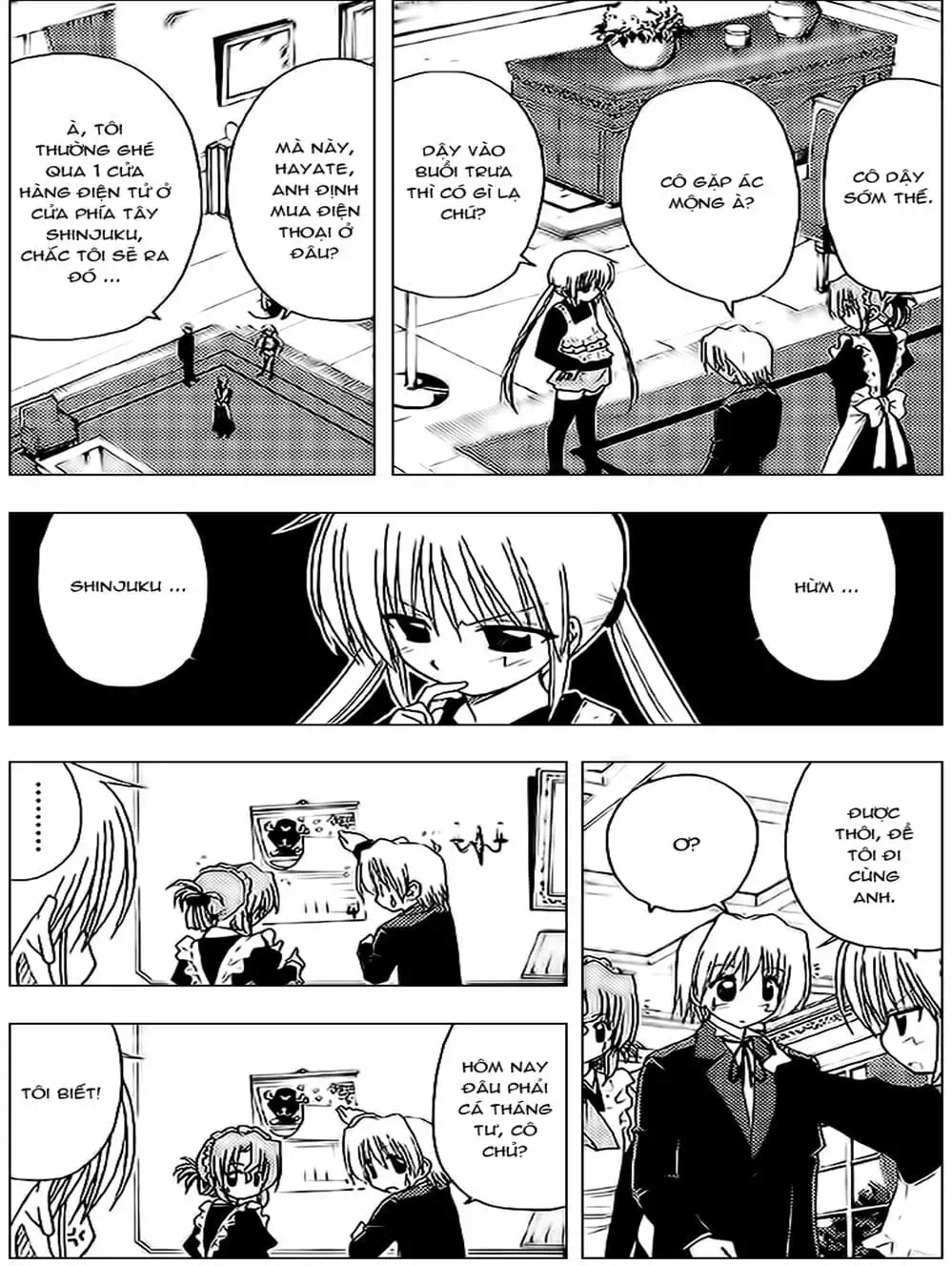 Truyện Tranh Chàng Quản Gia - Hayate No Gotoku trang 4