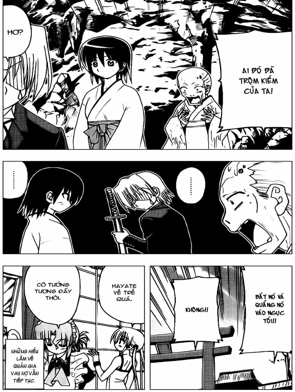Truyện Tranh Chàng Quản Gia - Hayate No Gotoku trang 4