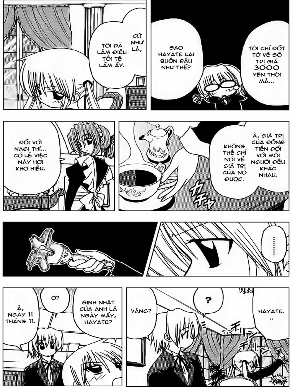 Truyện Tranh Chàng Quản Gia - Hayate No Gotoku trang 4