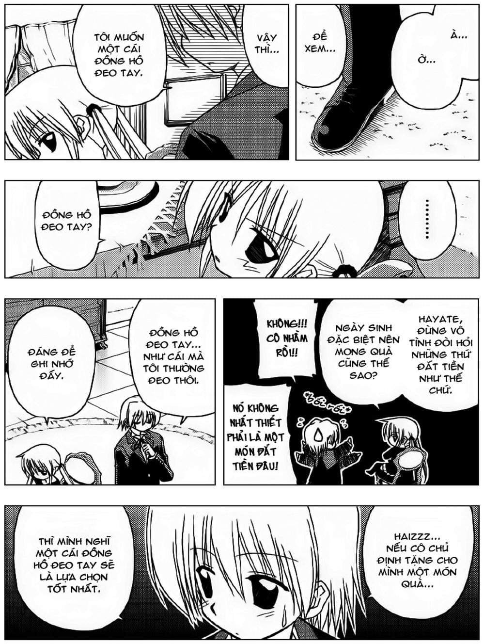 Truyện Tranh Chàng Quản Gia - Hayate No Gotoku trang 4