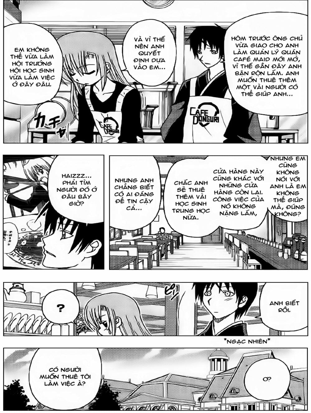 Truyện Tranh Chàng Quản Gia - Hayate No Gotoku trang 4