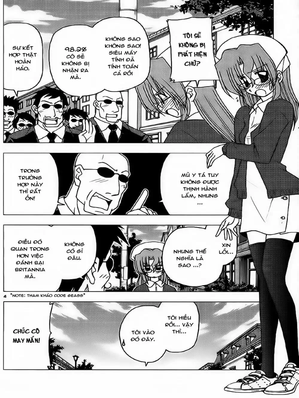 Truyện Tranh Chàng Quản Gia - Hayate No Gotoku trang 4