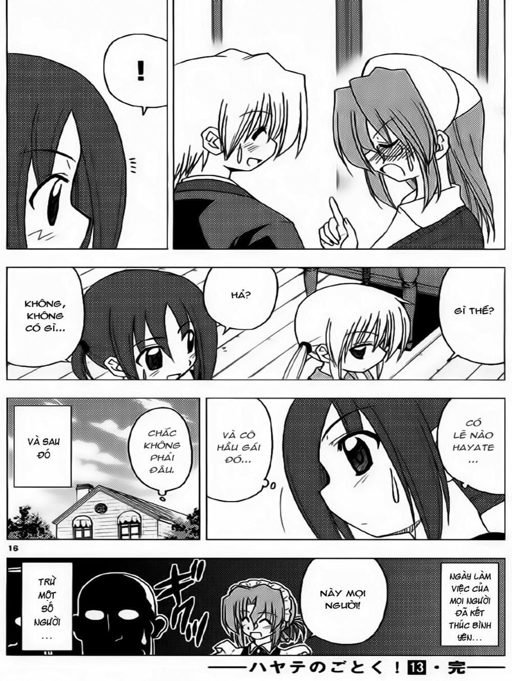Truyện Tranh Chàng Quản Gia - Hayate No Gotoku trang 4