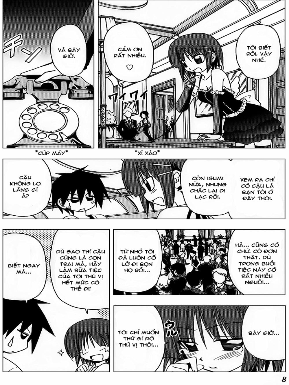 Truyện Tranh Chàng Quản Gia - Hayate No Gotoku trang 4