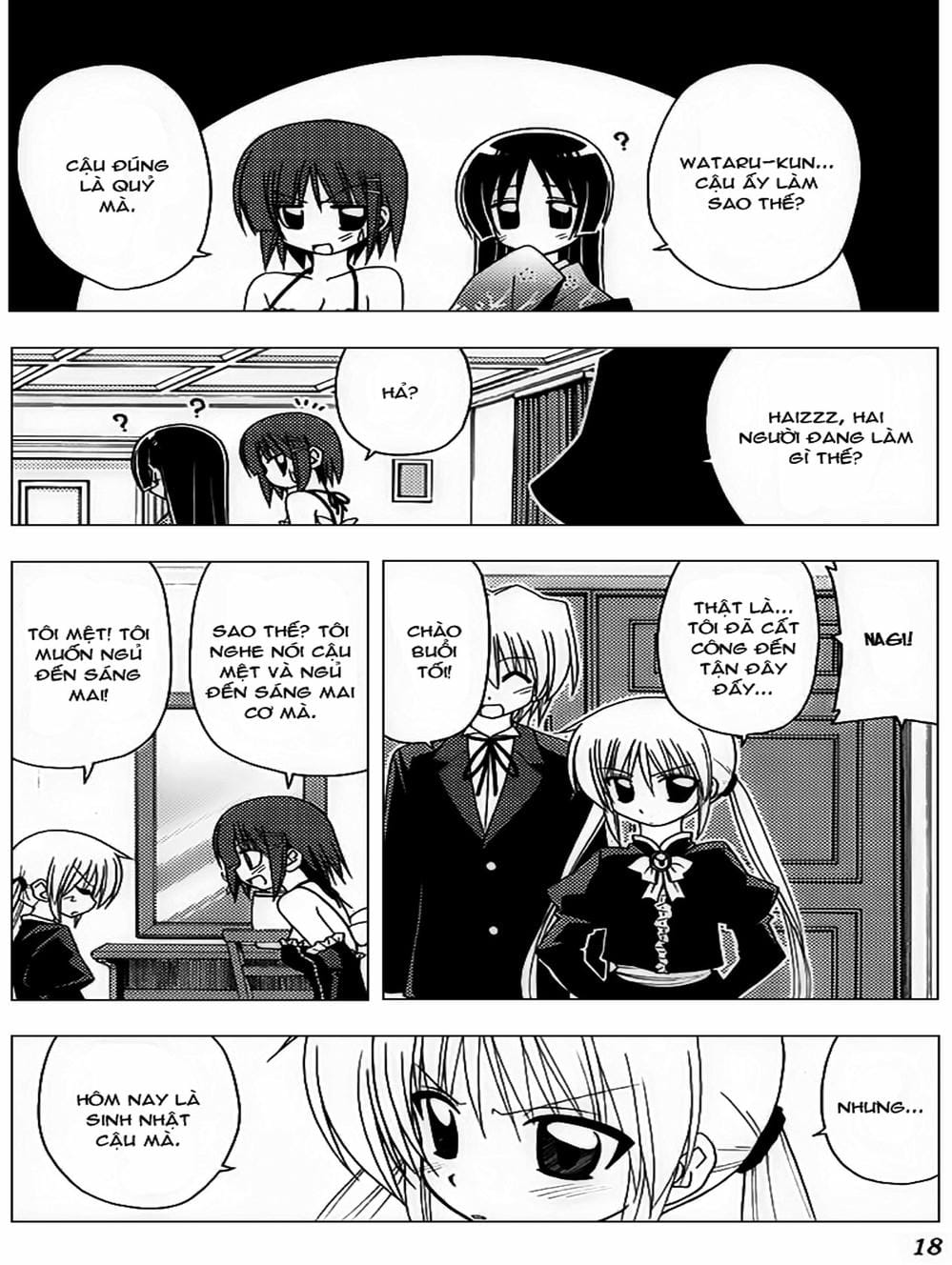 Truyện Tranh Chàng Quản Gia - Hayate No Gotoku trang 4