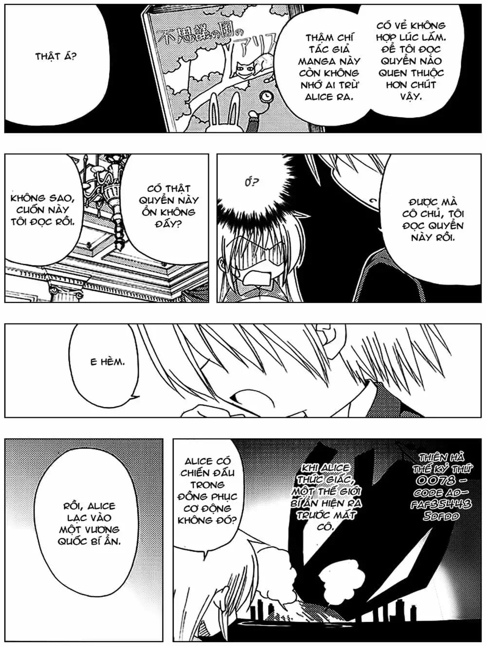 Truyện Tranh Chàng Quản Gia - Hayate No Gotoku trang 4