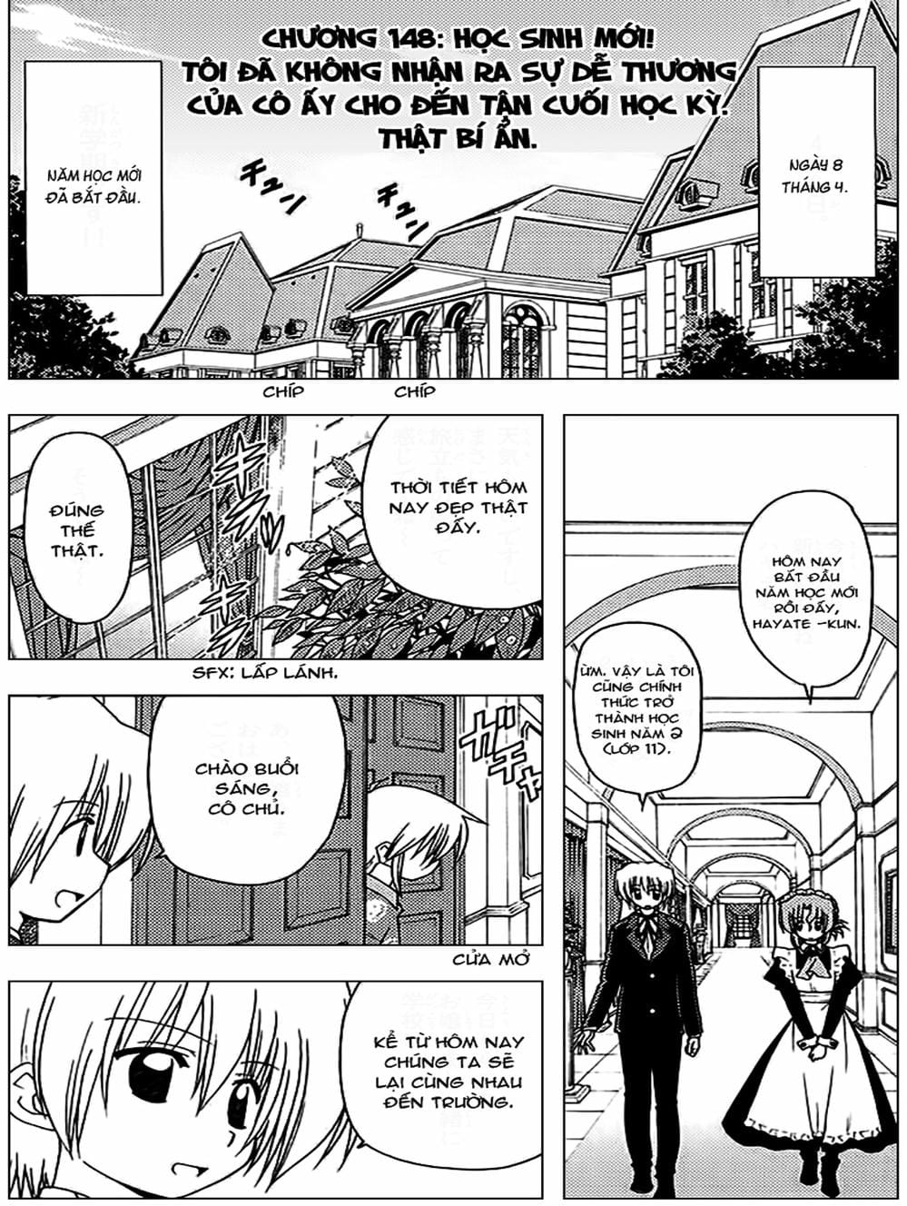Truyện Tranh Chàng Quản Gia - Hayate No Gotoku trang 4