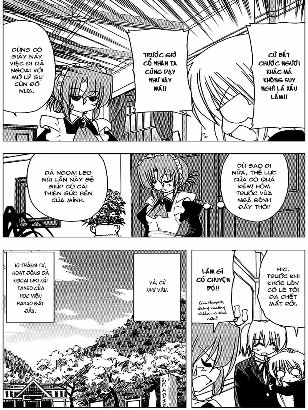 Truyện Tranh Chàng Quản Gia - Hayate No Gotoku trang 4