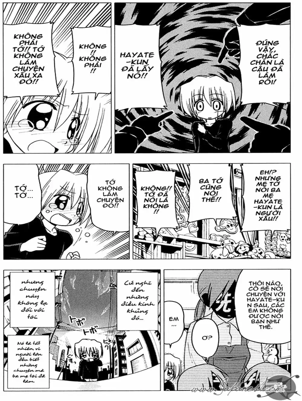 Truyện Tranh Chàng Quản Gia - Hayate No Gotoku trang 4