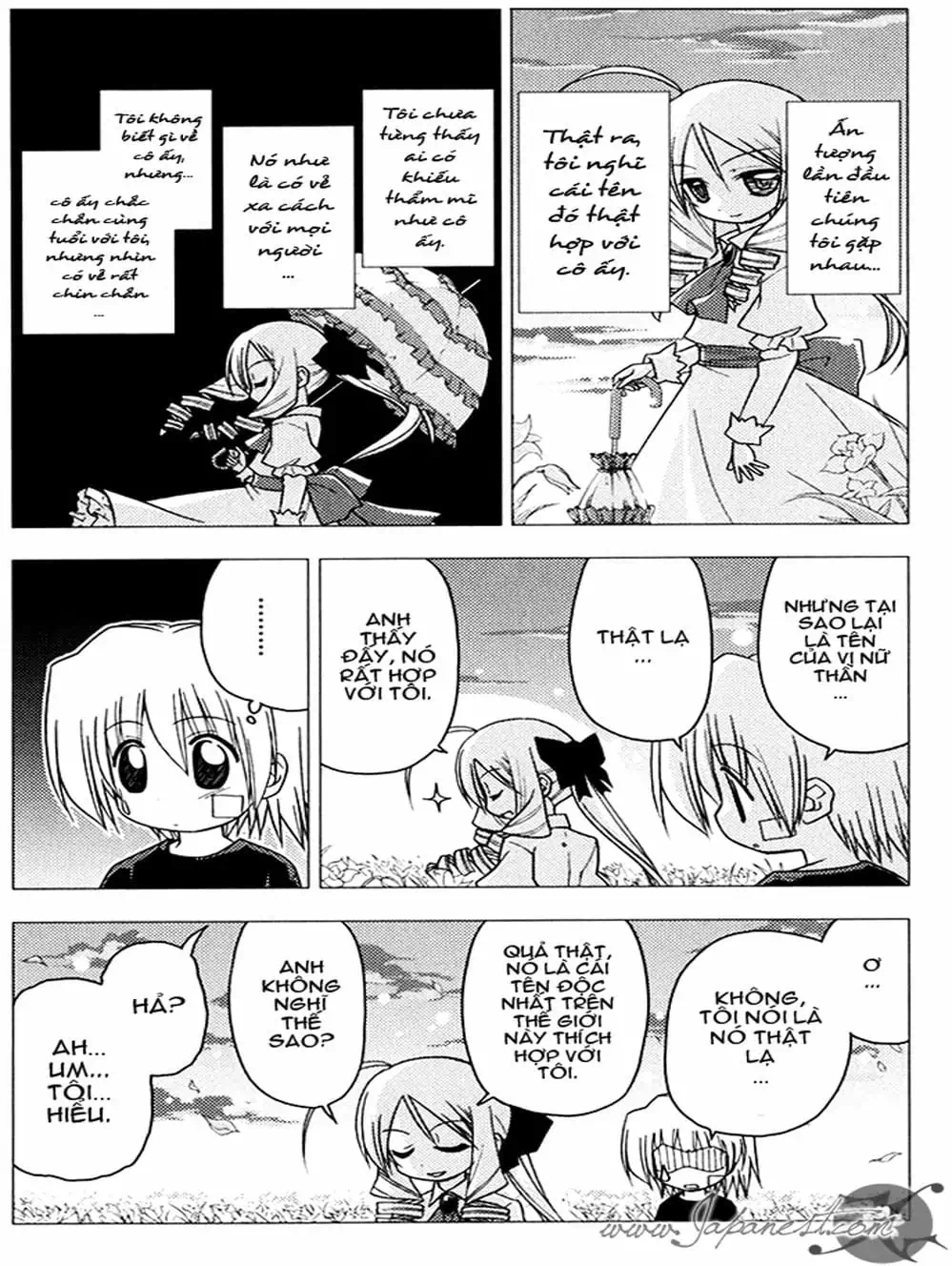 Truyện Tranh Chàng Quản Gia - Hayate No Gotoku trang 4