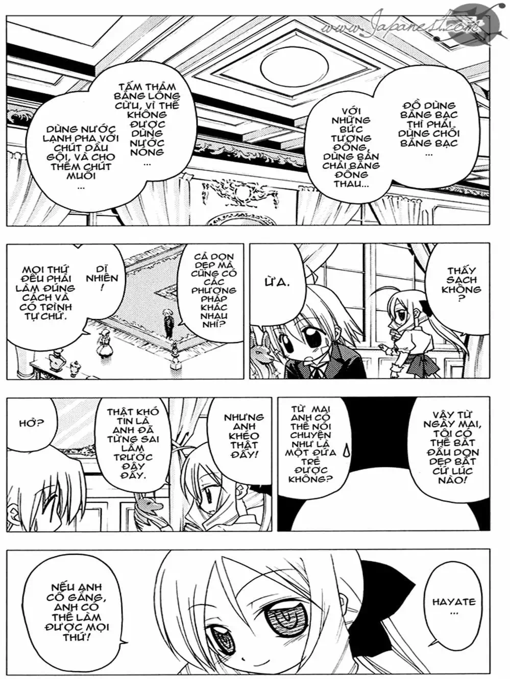 Truyện Tranh Chàng Quản Gia - Hayate No Gotoku trang 4