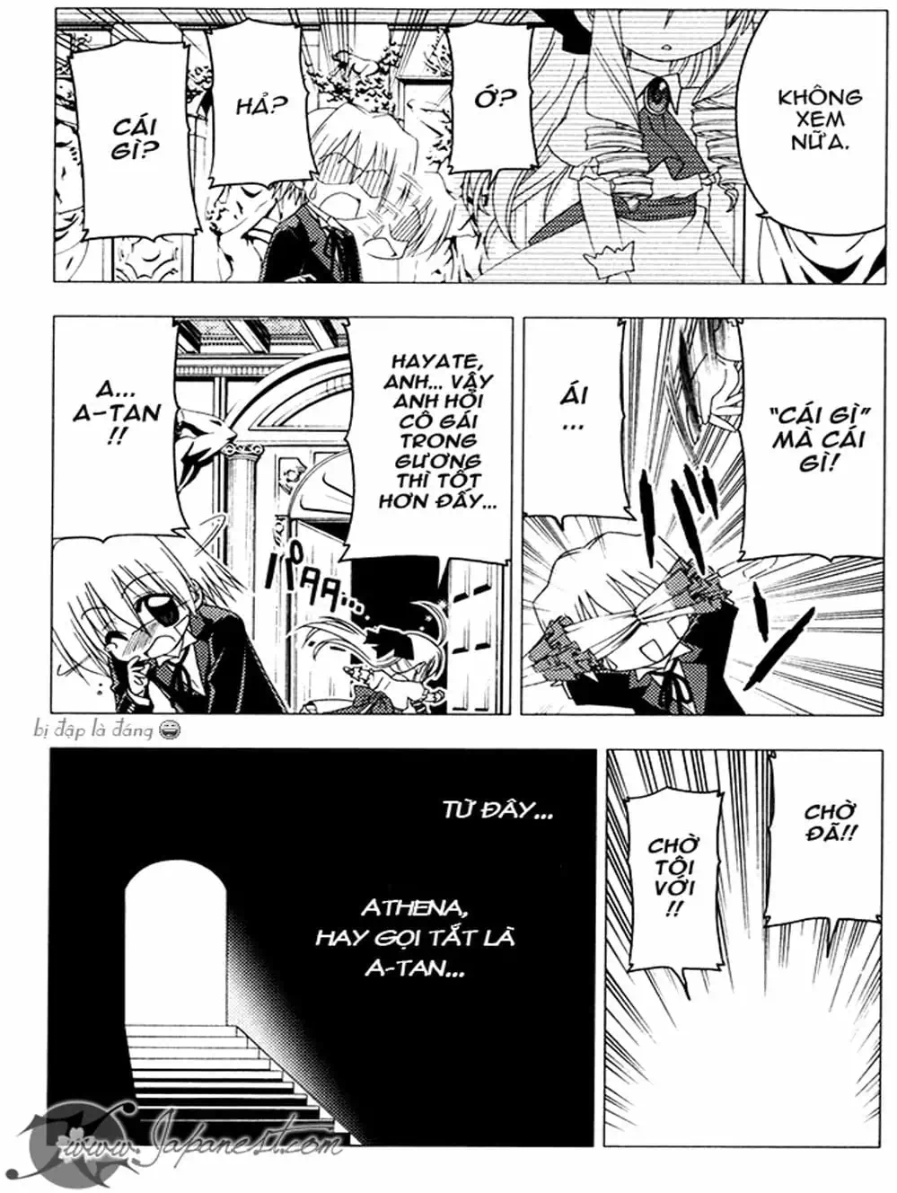 Truyện Tranh Chàng Quản Gia - Hayate No Gotoku trang 4