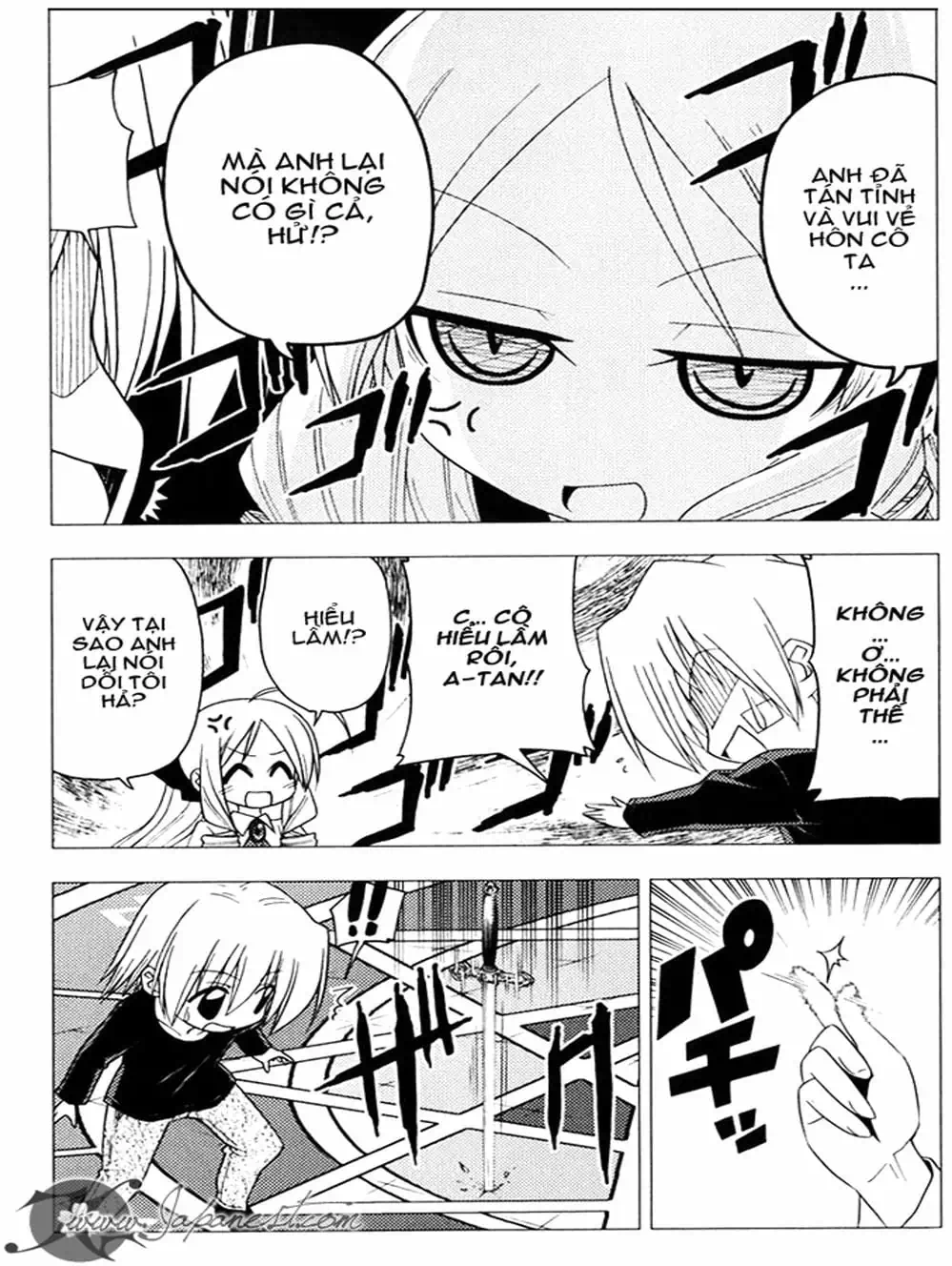 Truyện Tranh Chàng Quản Gia - Hayate No Gotoku trang 4