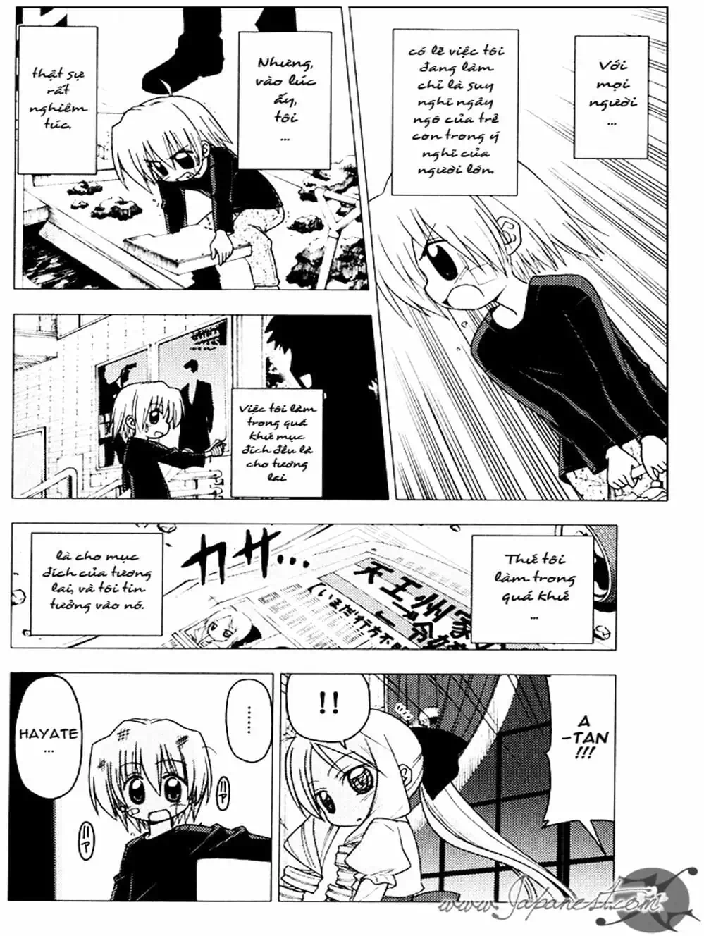 Truyện Tranh Chàng Quản Gia - Hayate No Gotoku trang 4