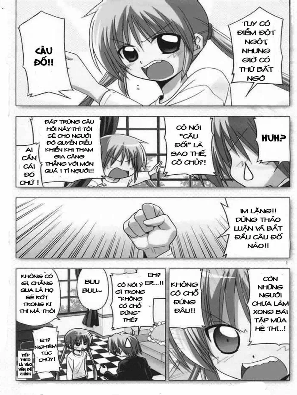 Truyện Tranh Chàng Quản Gia - Hayate No Gotoku trang 4