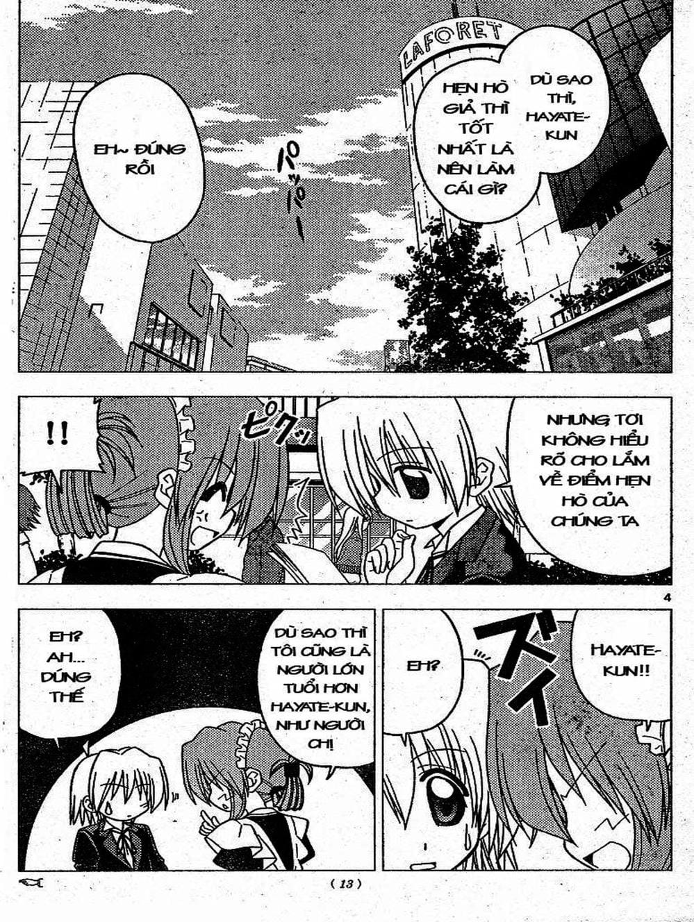 Truyện Tranh Chàng Quản Gia - Hayate No Gotoku trang 4