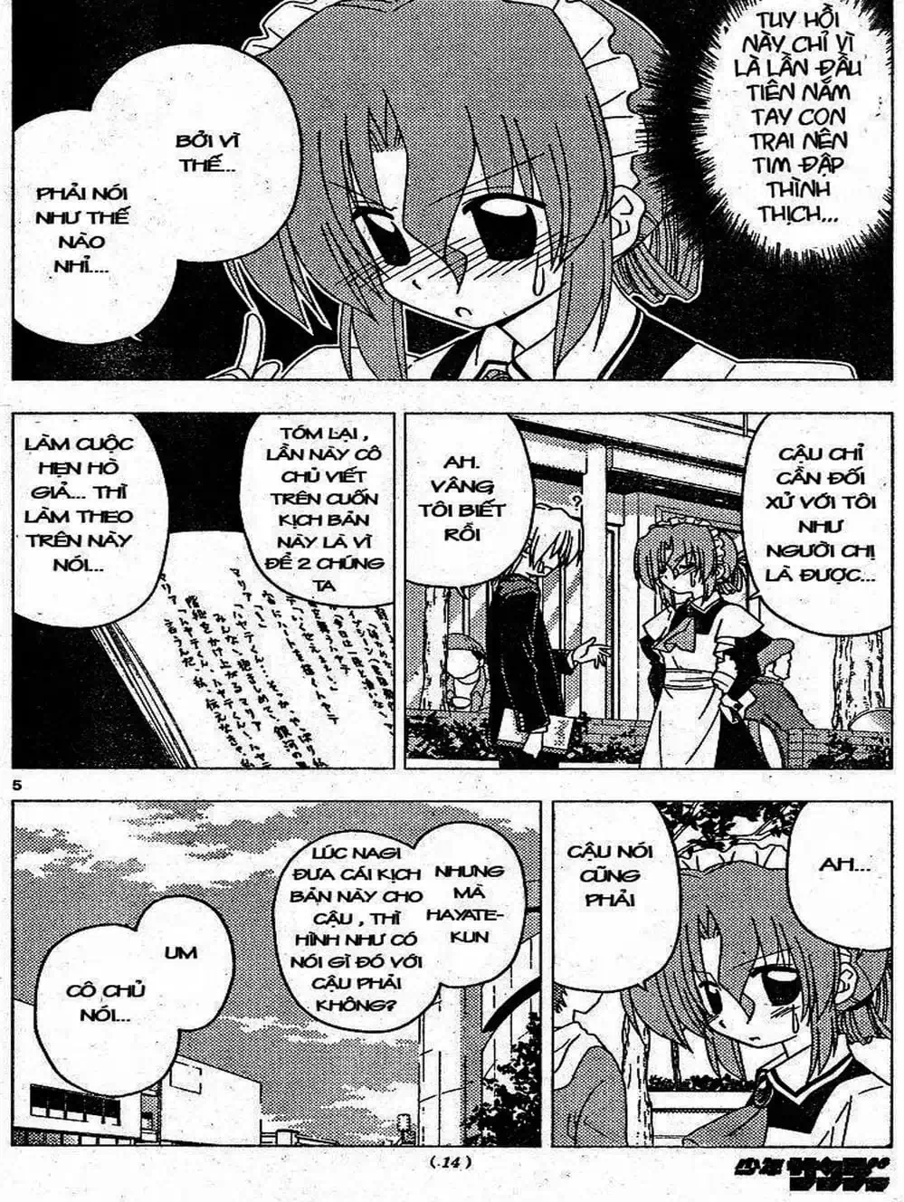 Truyện Tranh Chàng Quản Gia - Hayate No Gotoku trang 4