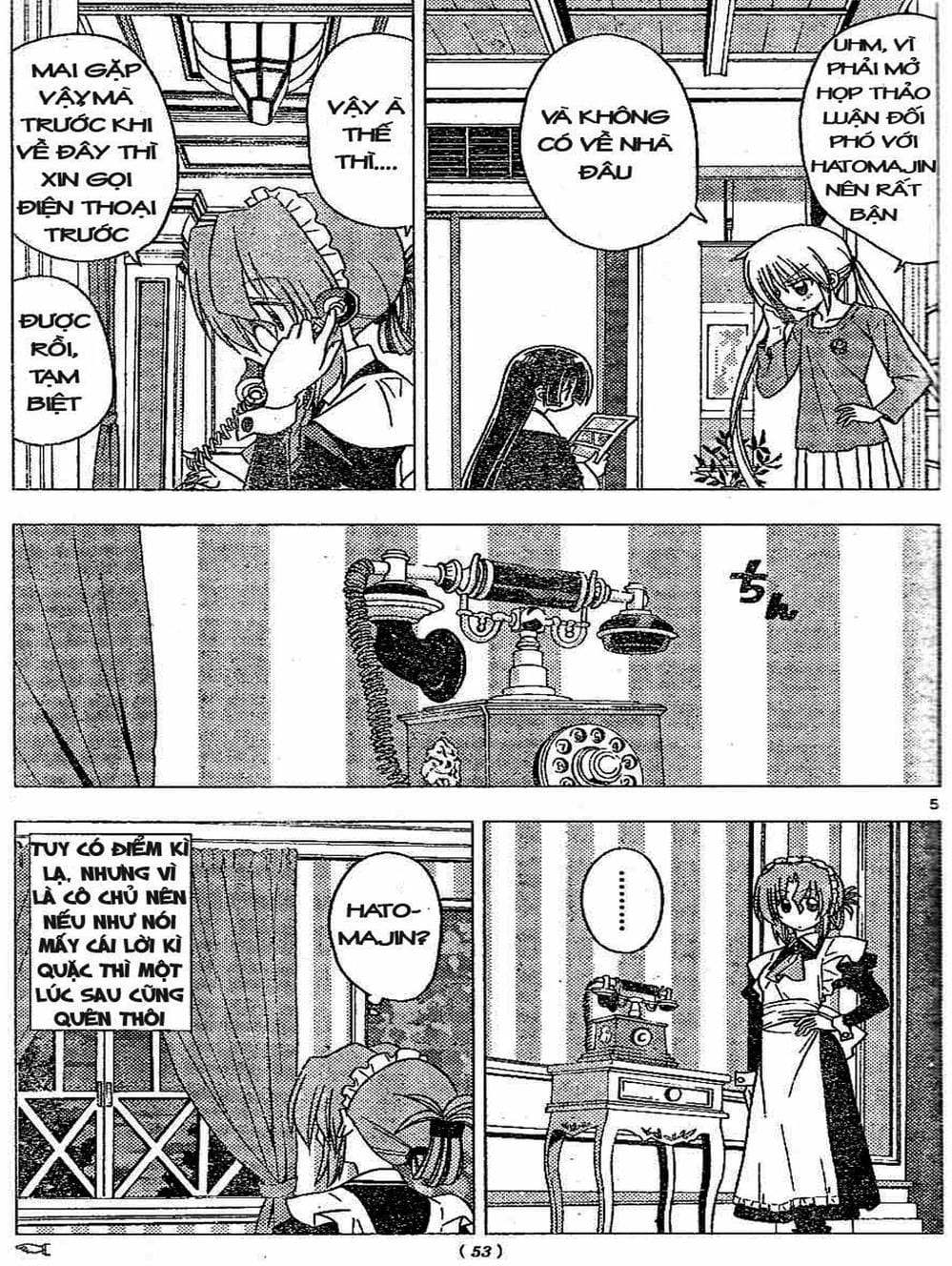 Truyện Tranh Chàng Quản Gia - Hayate No Gotoku trang 4